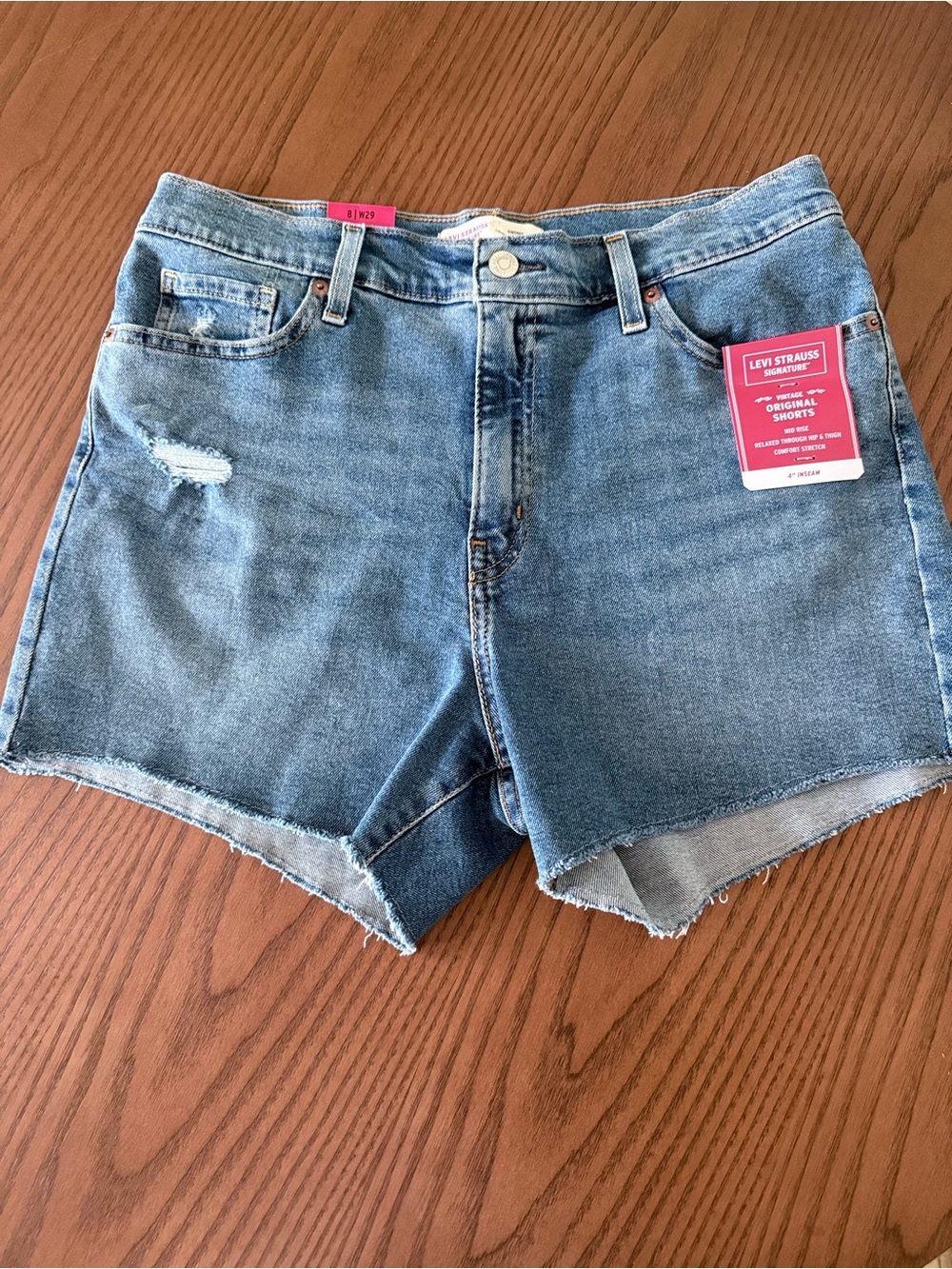 Levi Strauss Signature Vintage Original Shorts Size 8/W29